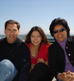 Irene, Jocelyn, and Dave Dias