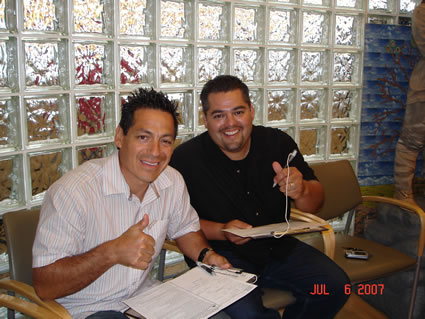 Pastors Larry Acosta and Angel Ruiz