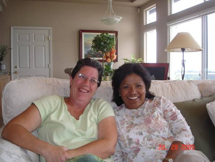 Susan Nishizaki and Irene
