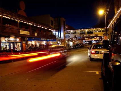 Cannery Row at Night