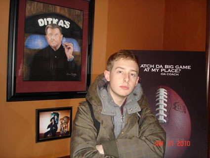 Matt at Mike Ditka's Restaurant
