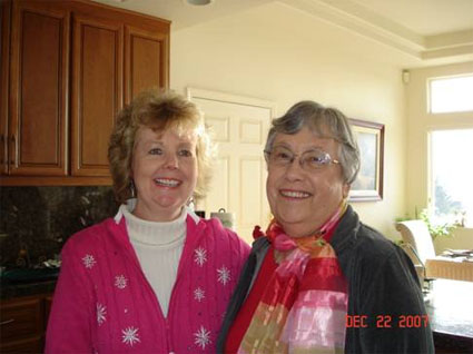 Colleen and Myrna Dias
