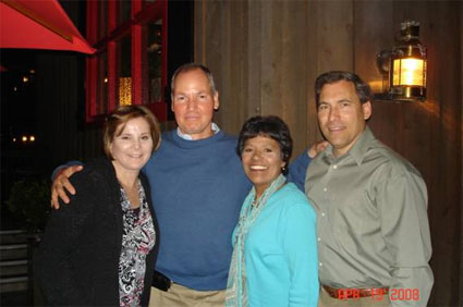 Gary and Cathy Daichent, Dave and Irene Dias