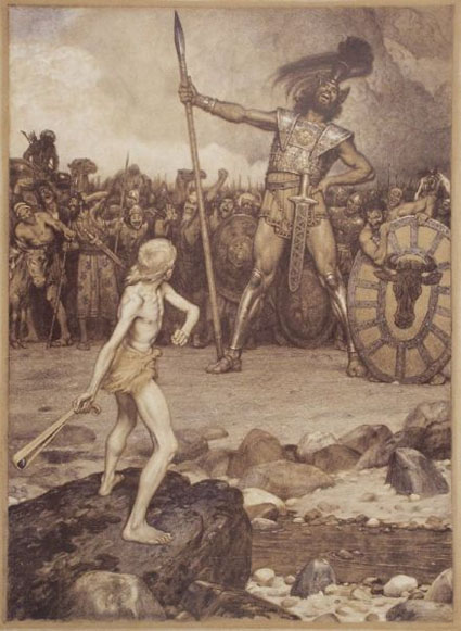 David and Goliath
