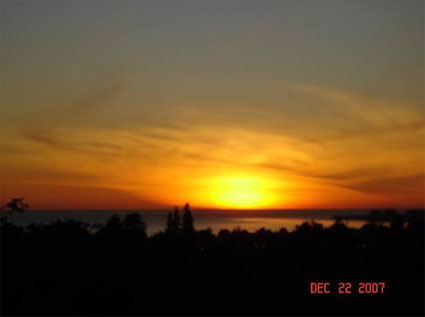 An Extraordinary Sunset