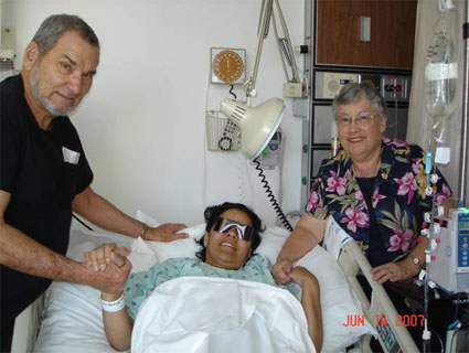 Dad and Mom Dias with Irene