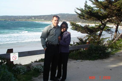 Irene and Dave on a Walk