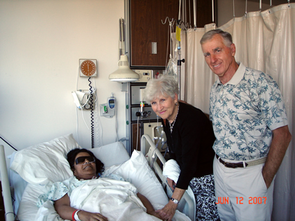 Phyllis and Jack Cauwels with Irene