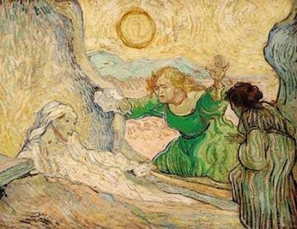 The Resurrection of Lazarus by Vincent Van Gogh