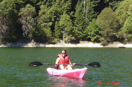 Paddle Boating at Loch Lomond