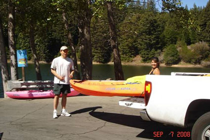 Paddle Boating at Loch Lomond
