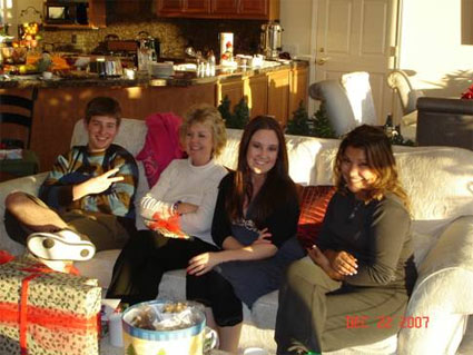 Matt, Colleen, Megan, and Jocelyn Dias