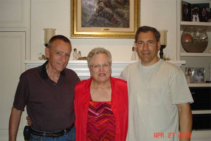 Bill and Carol Moorehead with Dave