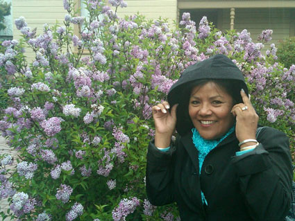 Irene in San Simeon