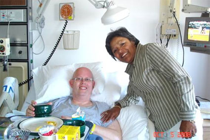 Irene with Scott Halverson