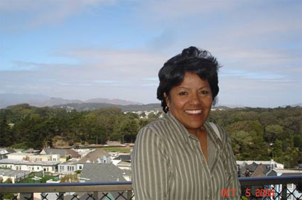 Irene and the San Francisco Skyline