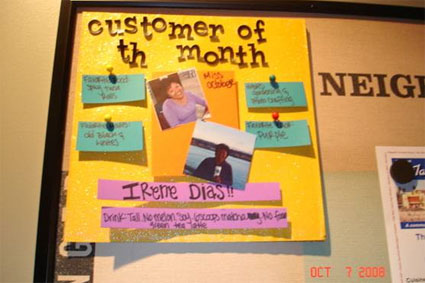 Starbucks Customer of the Month