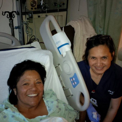 Irene and Gertrudes Fernandez