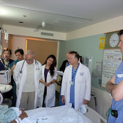 The UCSF Kidney Transplant Team's final visit